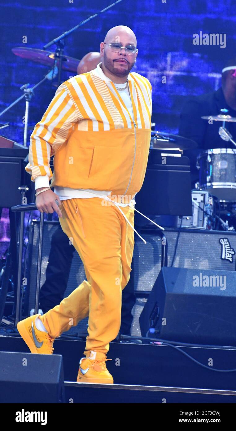 EW YORK, NEW YORK - AUGUST 21: Fat Joe performs onstage during We Love NYC: The Homecoming Concert Produced by NYC, Clive Davis, and Live Nation on August 21, 2021 in New York City. (Photo by John Atashian) Stock Photo
