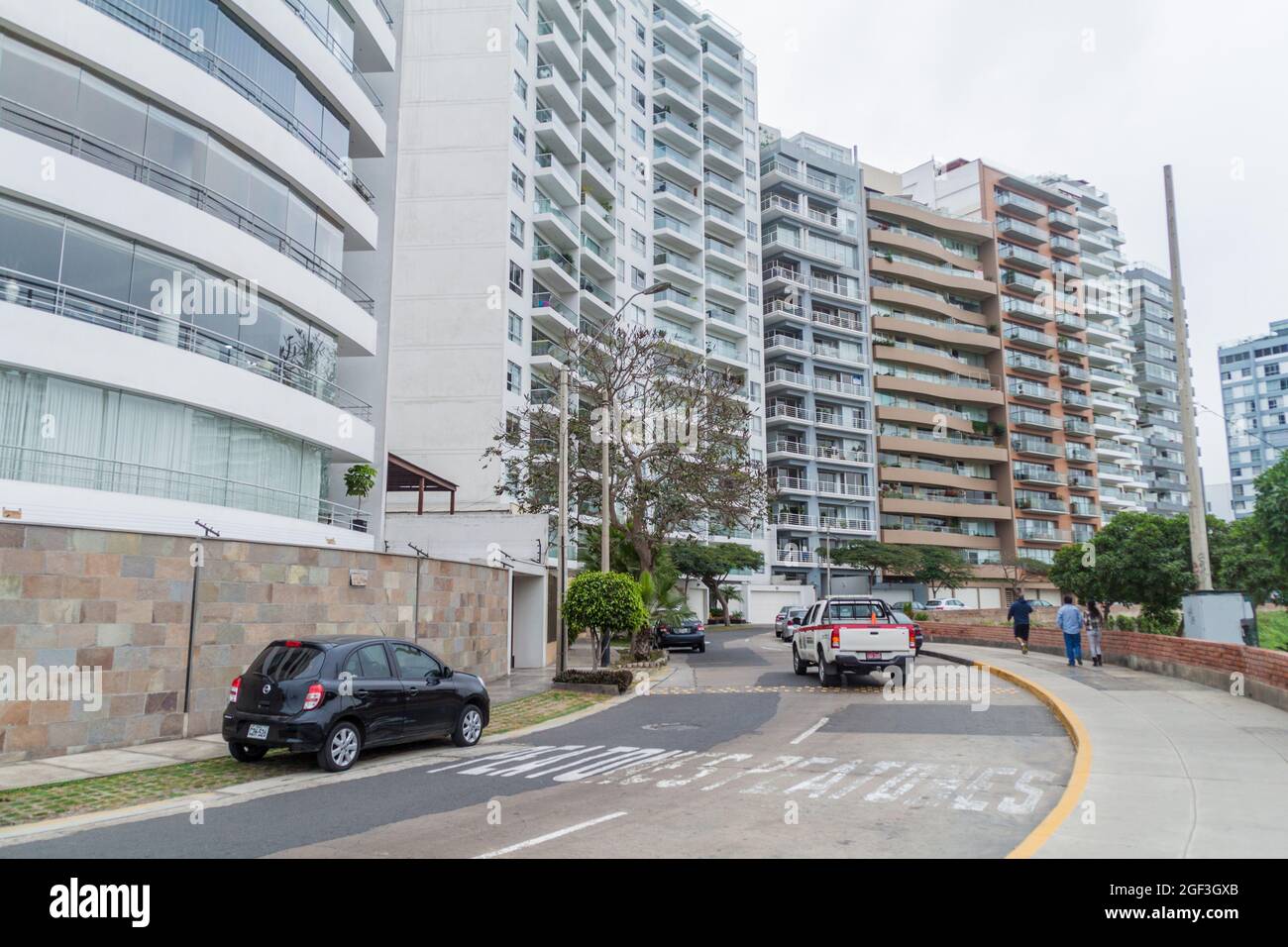 Apartment Building In Lima Peru High Resolution Stock Photography and