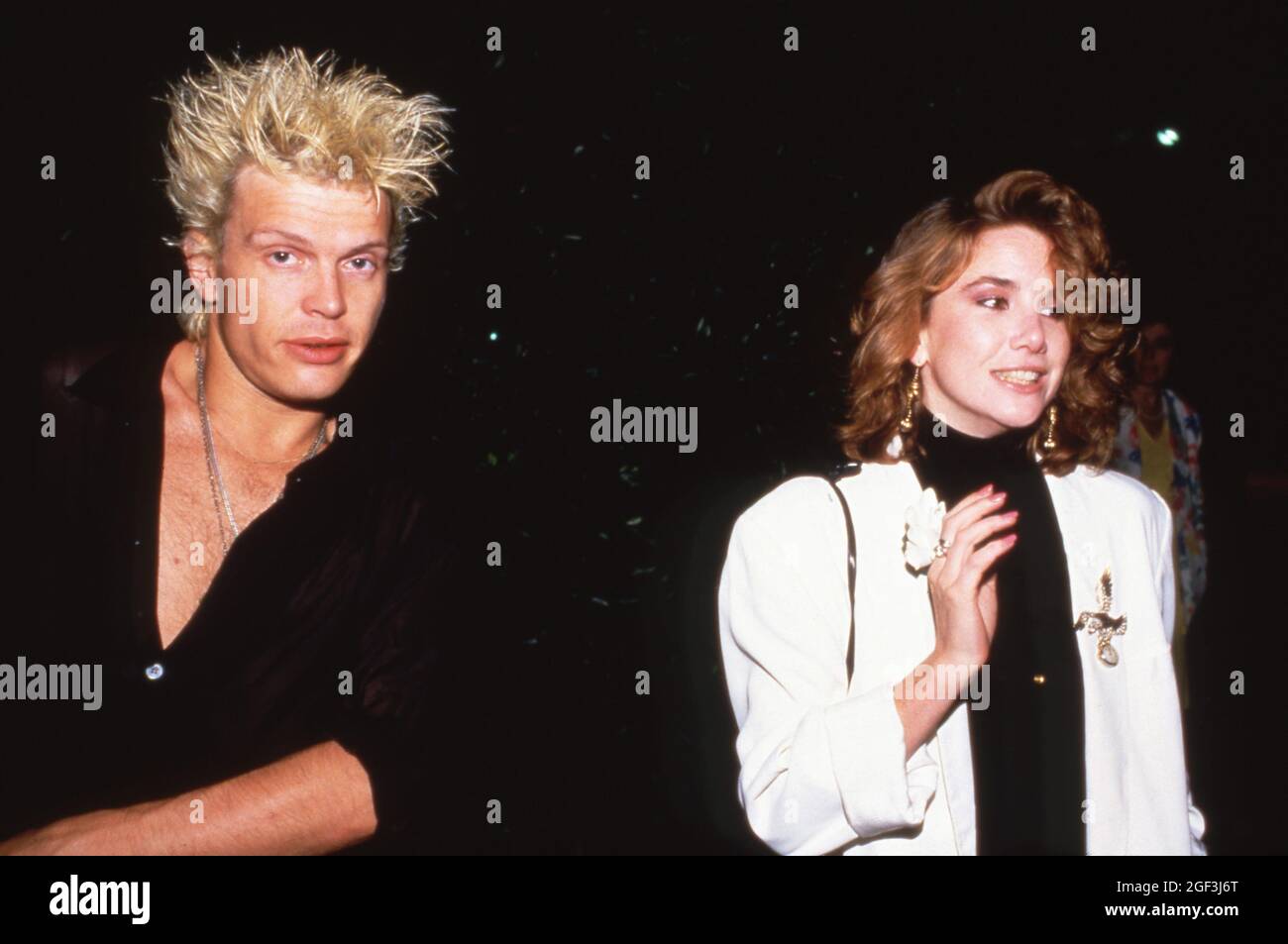 Billy Idol and Melissa Gilbert Circa 1980's Credit: Ralph Dominguez/MediaPunch Stock Photo