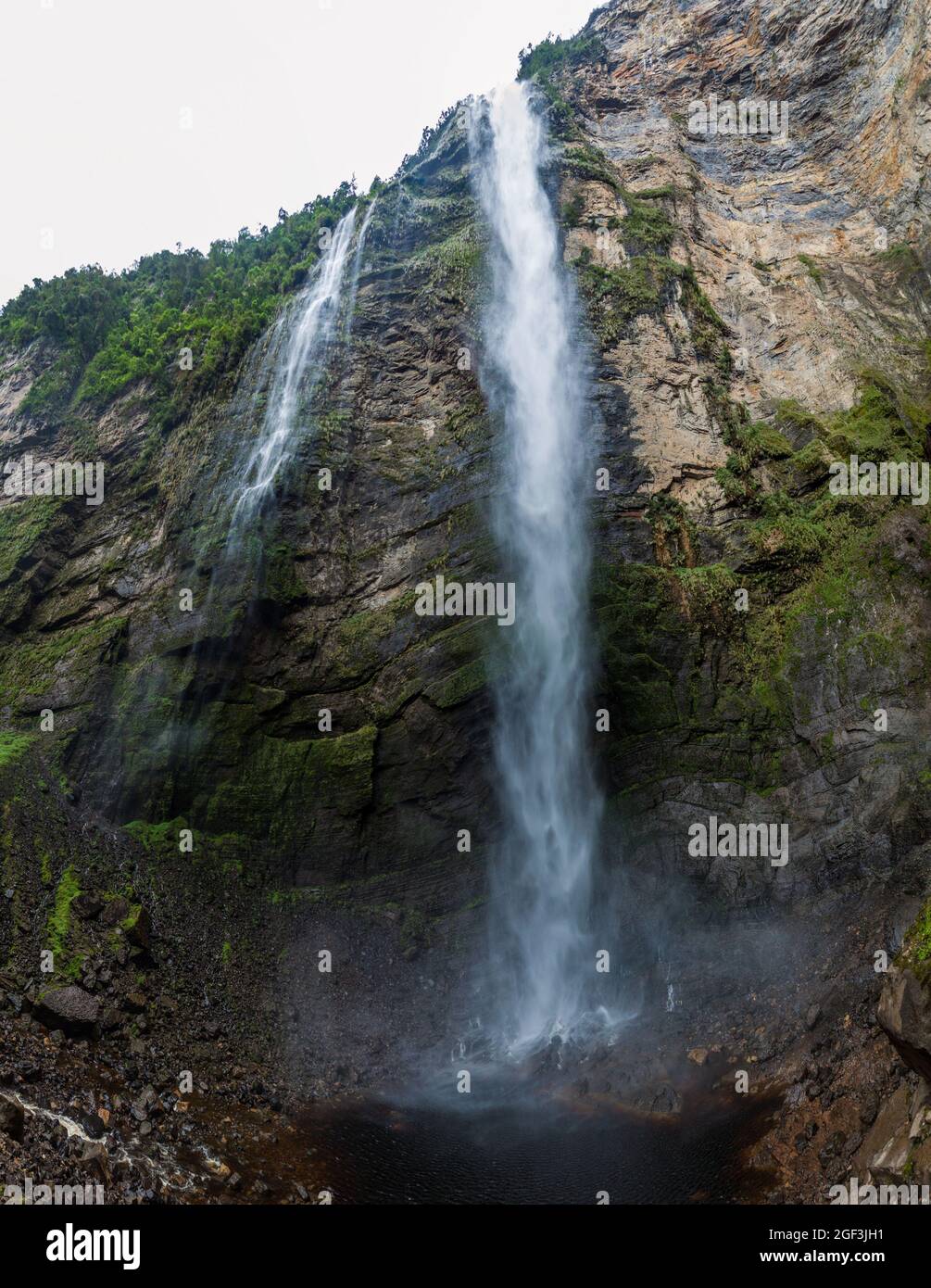 Catarata de Gocta - one of the highest waterfalls in the world ...