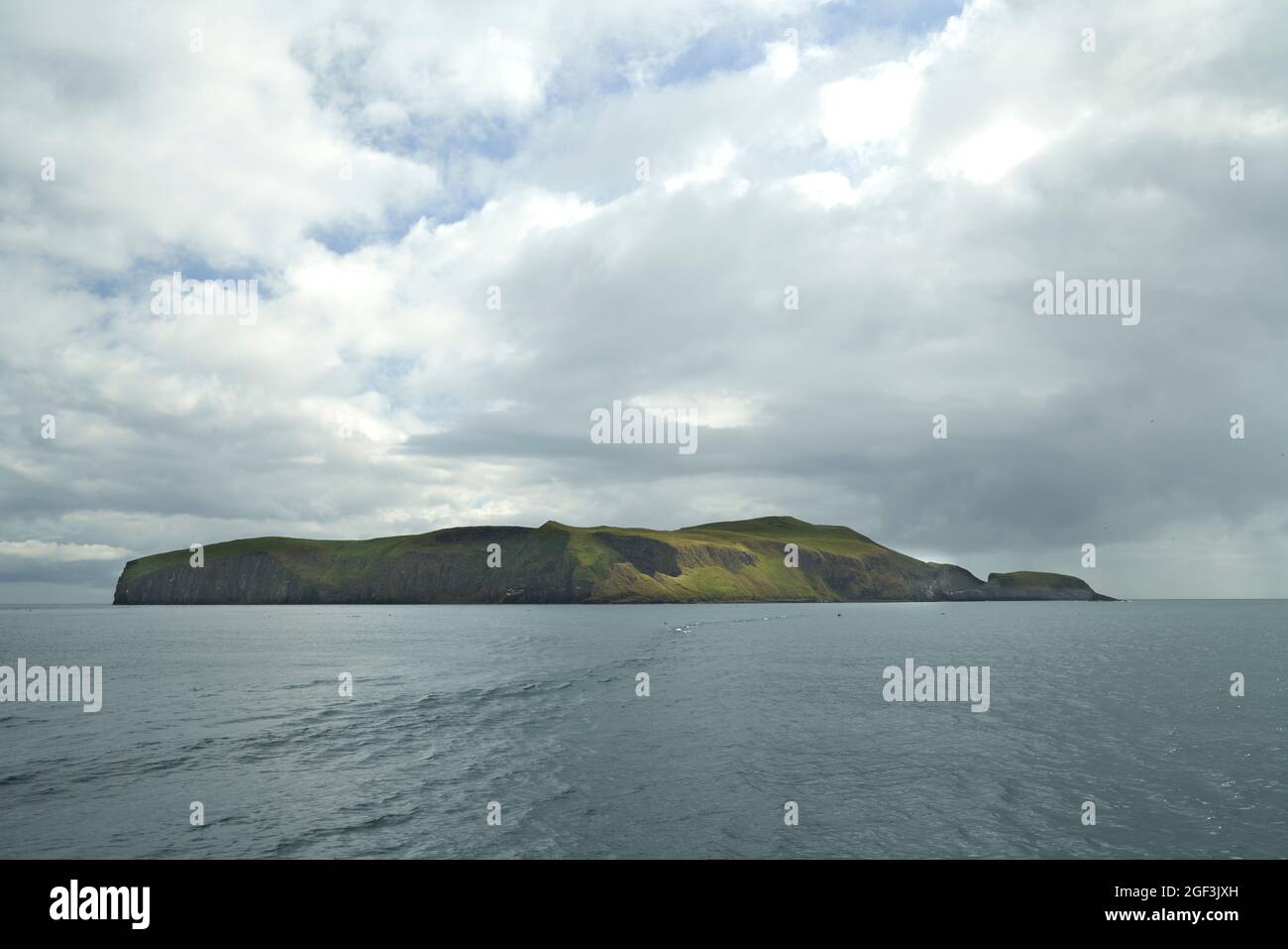 Eilean Mhuire in the Shiant Isles Stock Photo