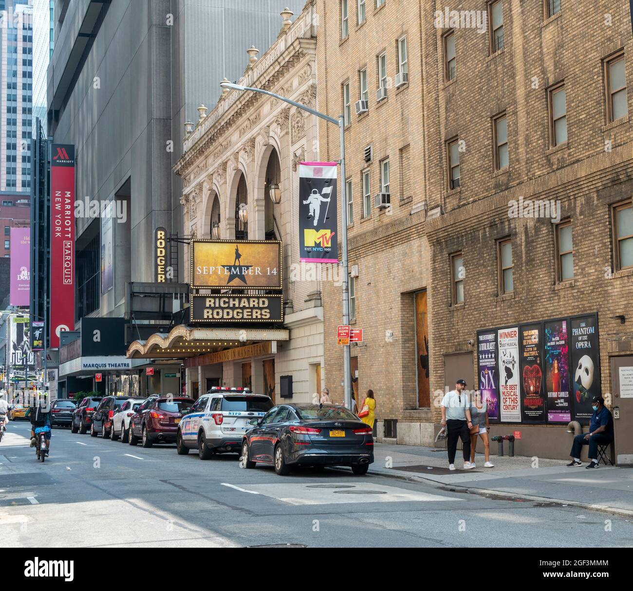 Hamilton broadway reopening sale