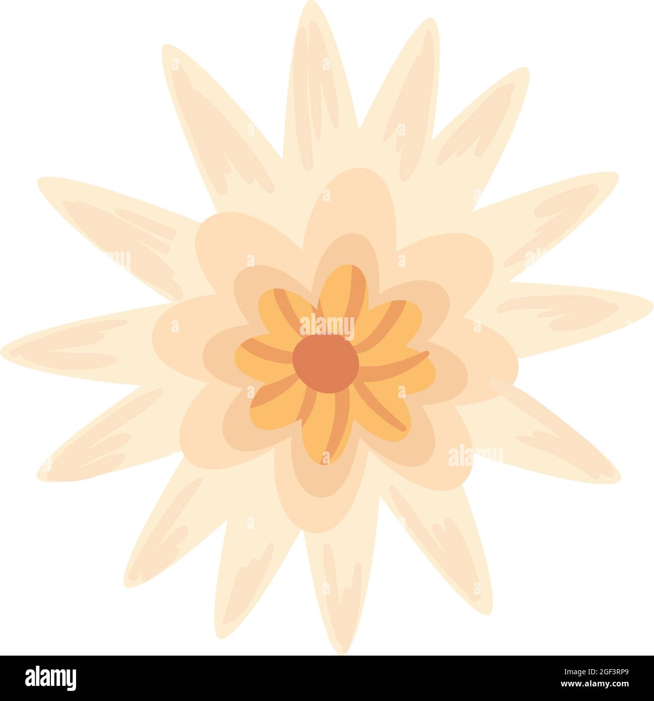 Aerial view of flower garden Stock Vector Images - Alamy