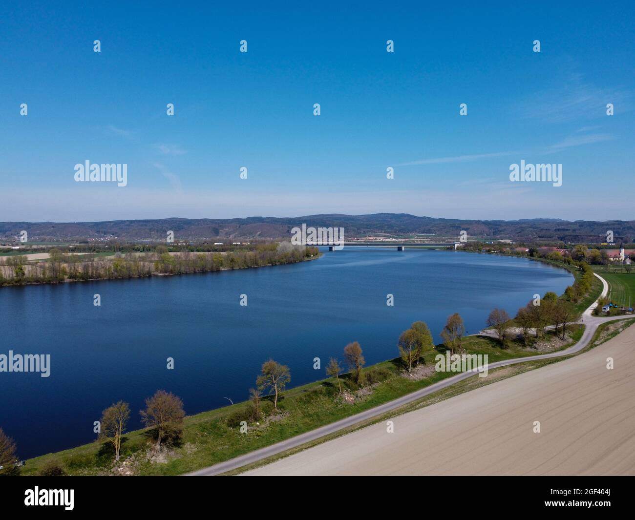 Bank of a river in Bavaria Photographed in detail Stock Photo - Alamy