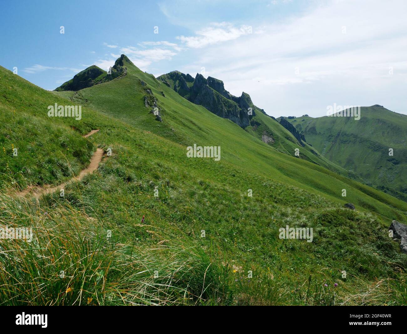 Auvergne volcanoes natural park hi-res stock photography and images - Alamy