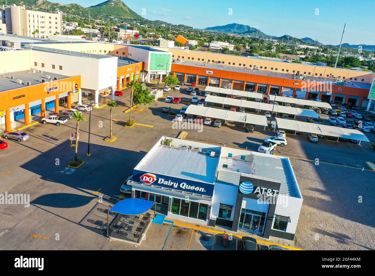 Dairy Queen, ice cream shop DQ and AT&T telephony and communications in