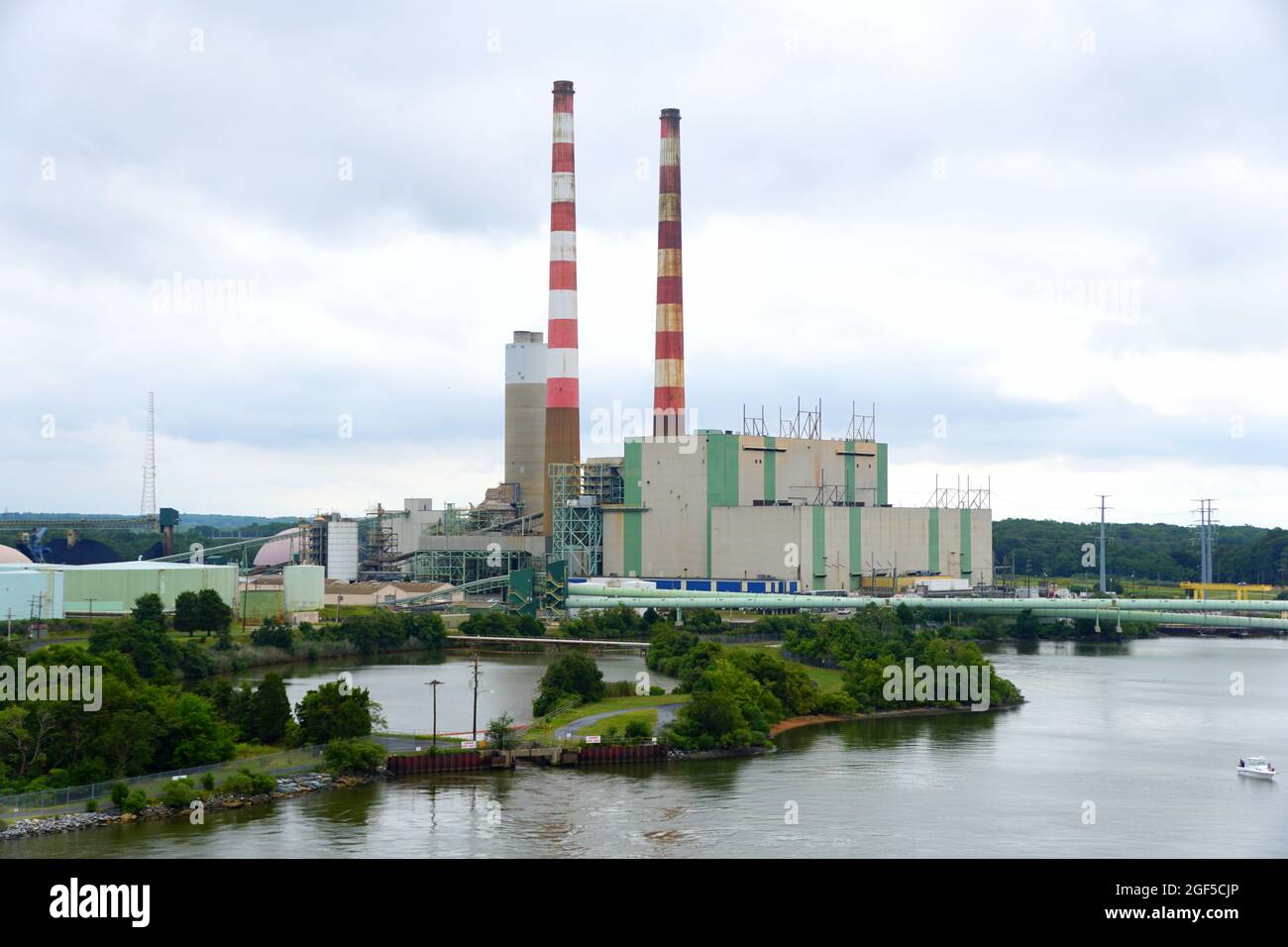 Newburg, Maryland, U.S.A August 15, 2021 The view of