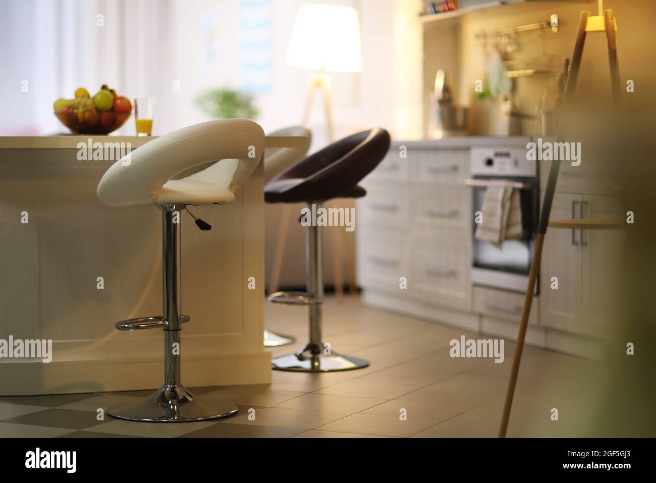 Modern kitchen interior Stock Photo - Alamy