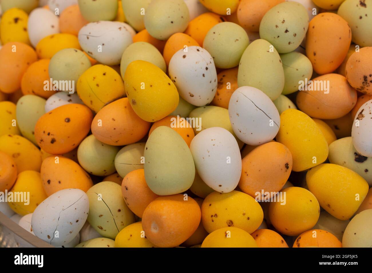 Colorful bright candies as snack Stock Photo