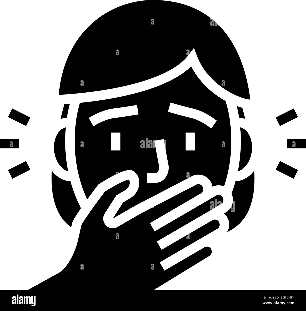 spooky halloween glyph icon vector illustration Stock Vector Image