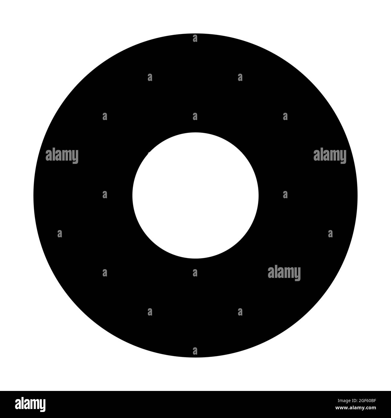 Icon Vector of Doughnut - Glyph Style - Simple illustration, Editable stroke, Design template vector, Good for prints, posters, advertisements, announ Stock Vector
