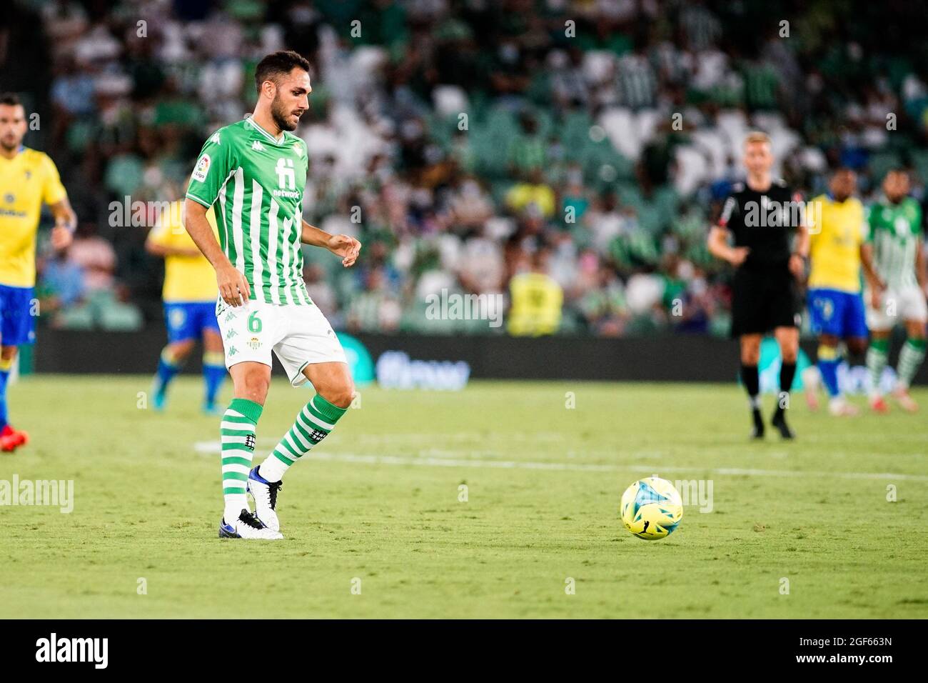 Seville, Spain. 20th Aug, 2021. Victor Ruiz Of Real Betis Seen In ...