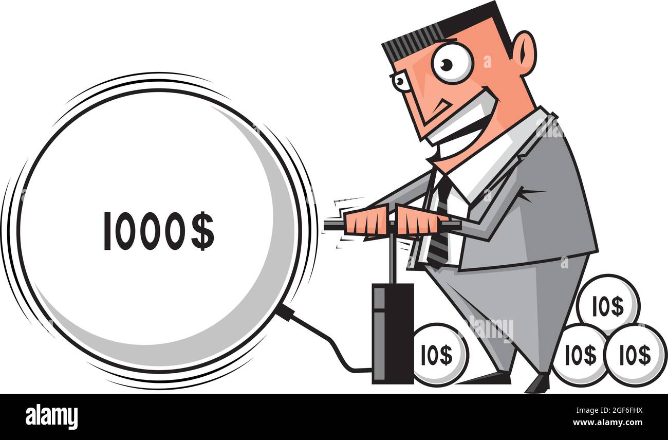 Vector illustration Speculator Stock Vector Image & Art Alamy