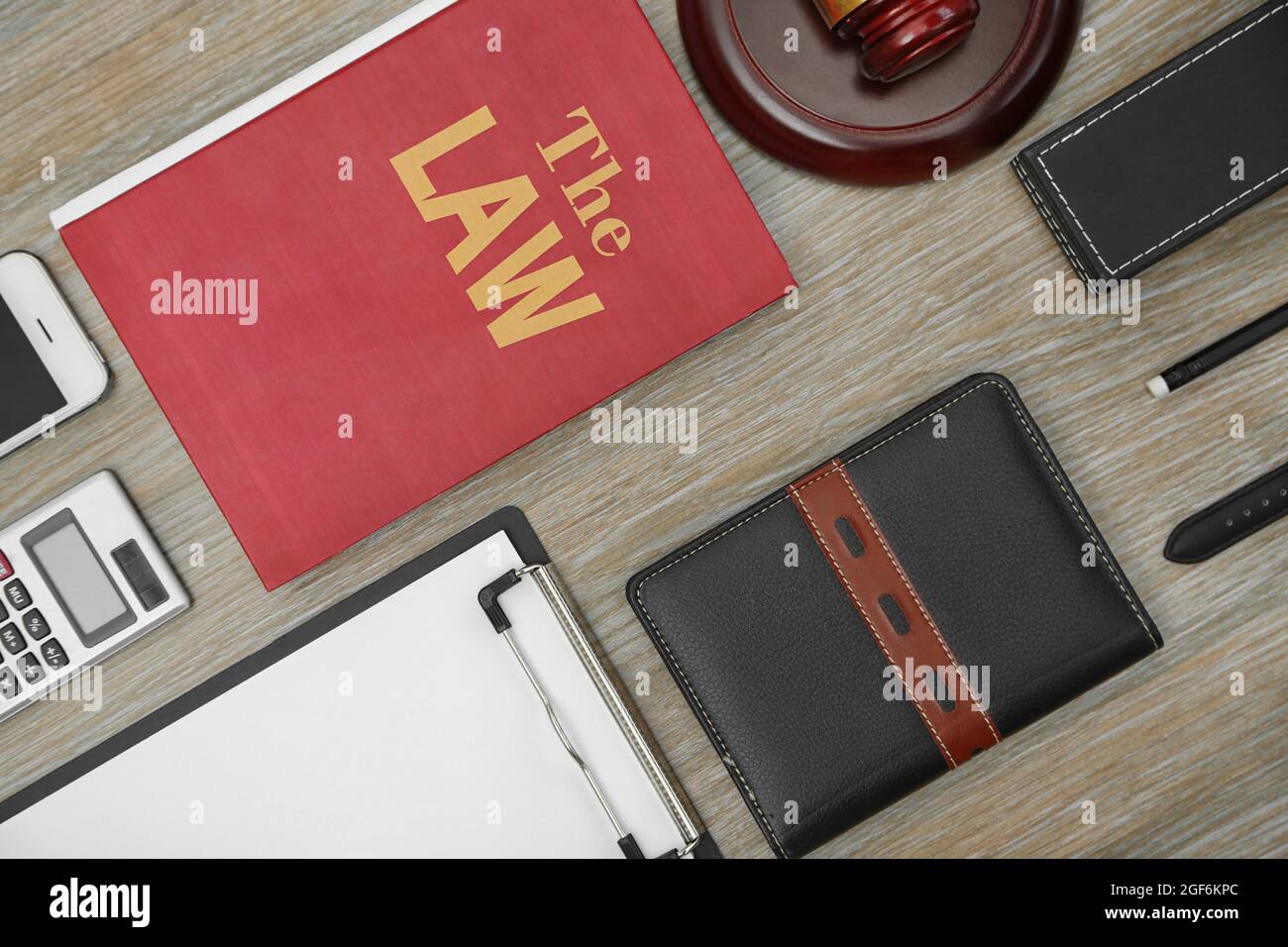Law accessories, top view. Flat lay concept Stock Photo Alamy