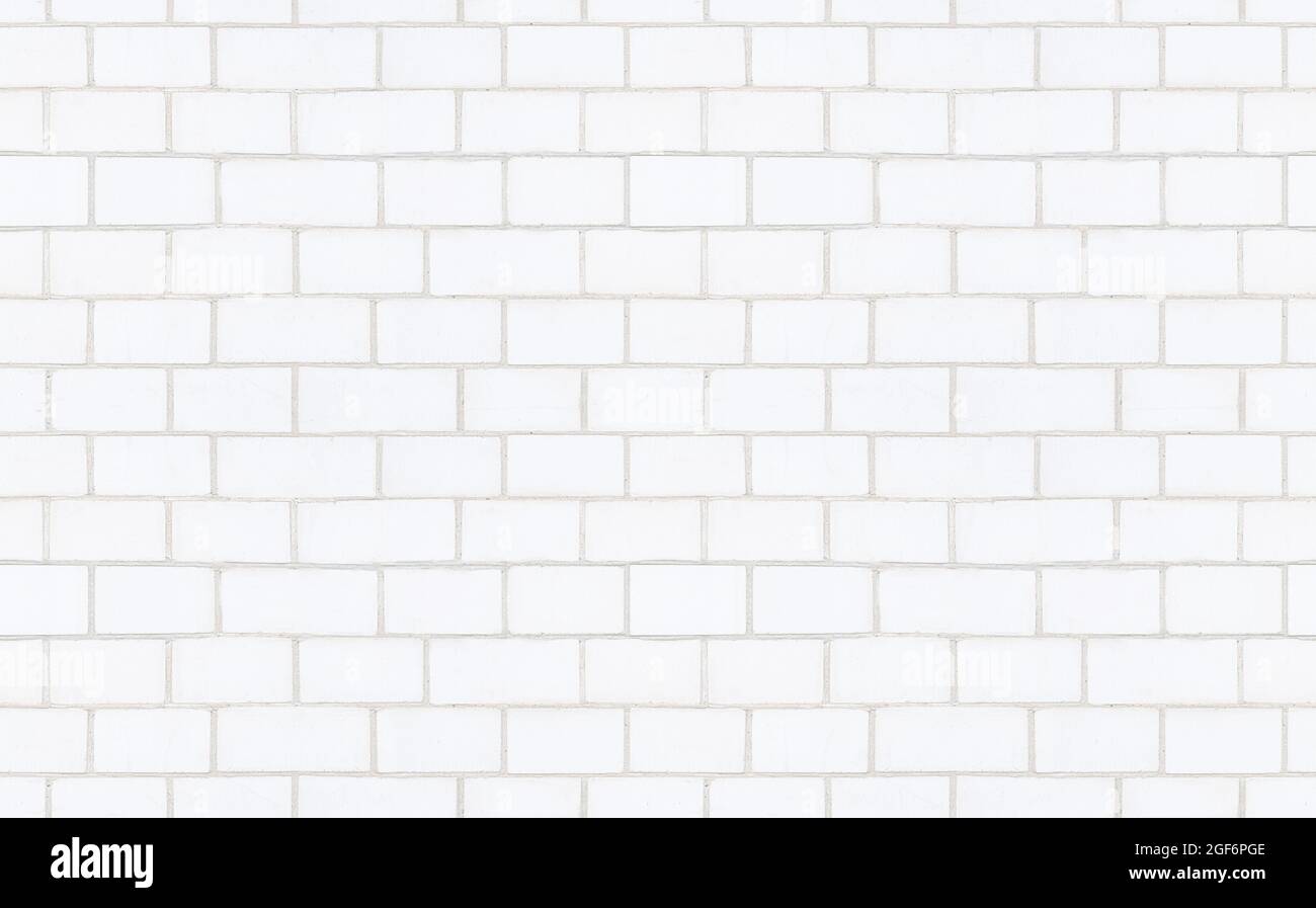 Vintage abstract pattern with white brick wall seamless on white