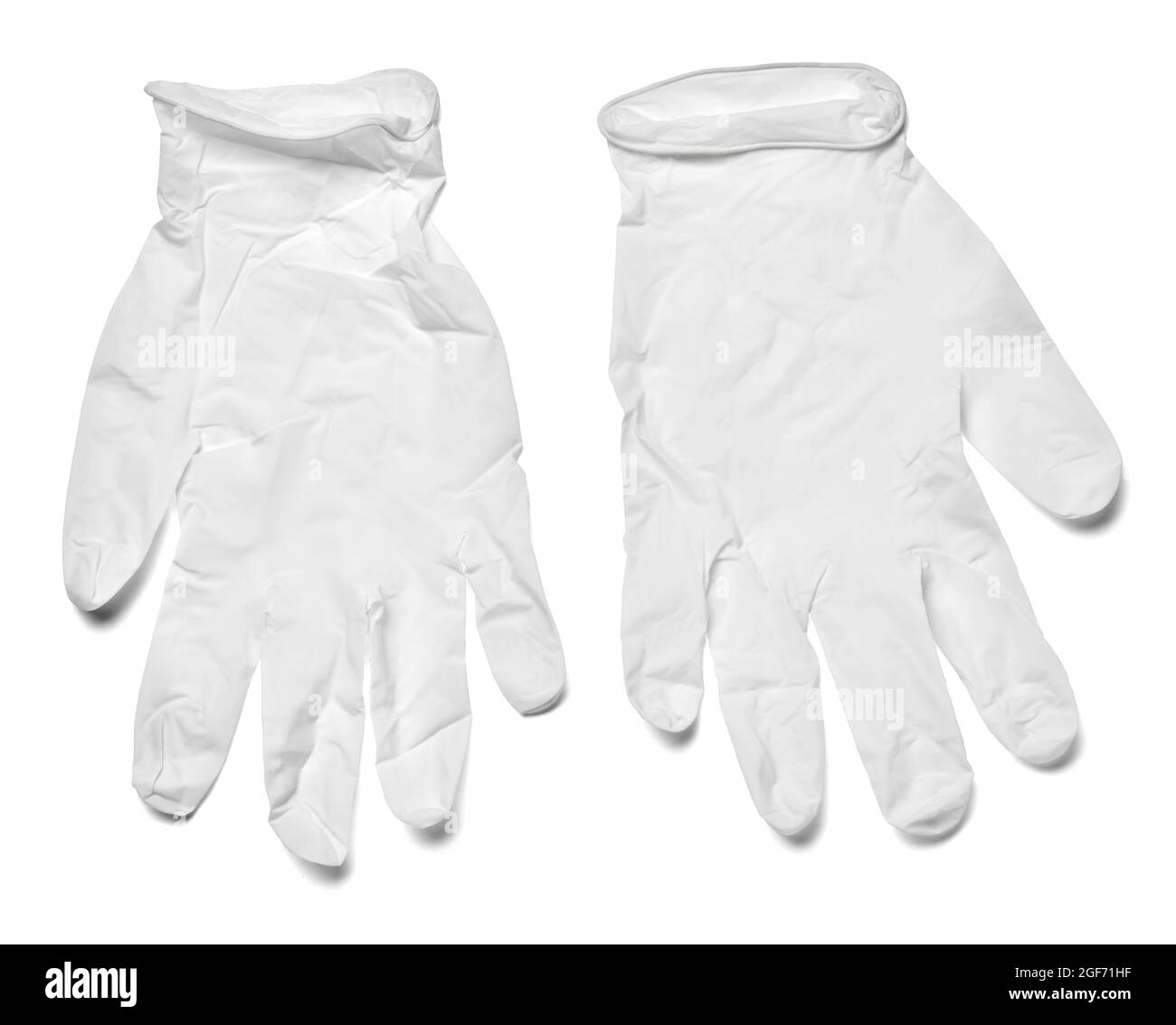 latex glove protective protection virus medical health hygiene Stock Photo