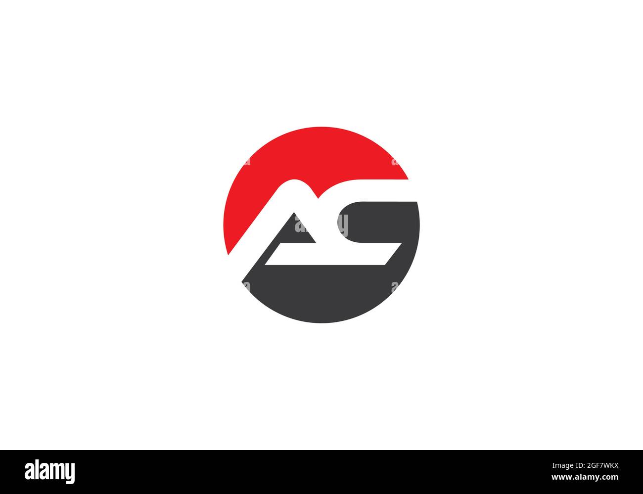 AC logo letter design vector image Stock Photo - Alamy