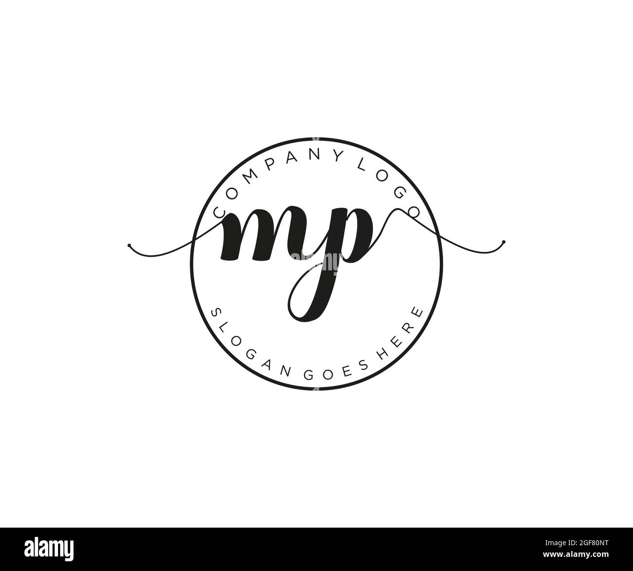 Abstract Initial Letter MP PM Logo Graphic by Bayu_PJ · Creative