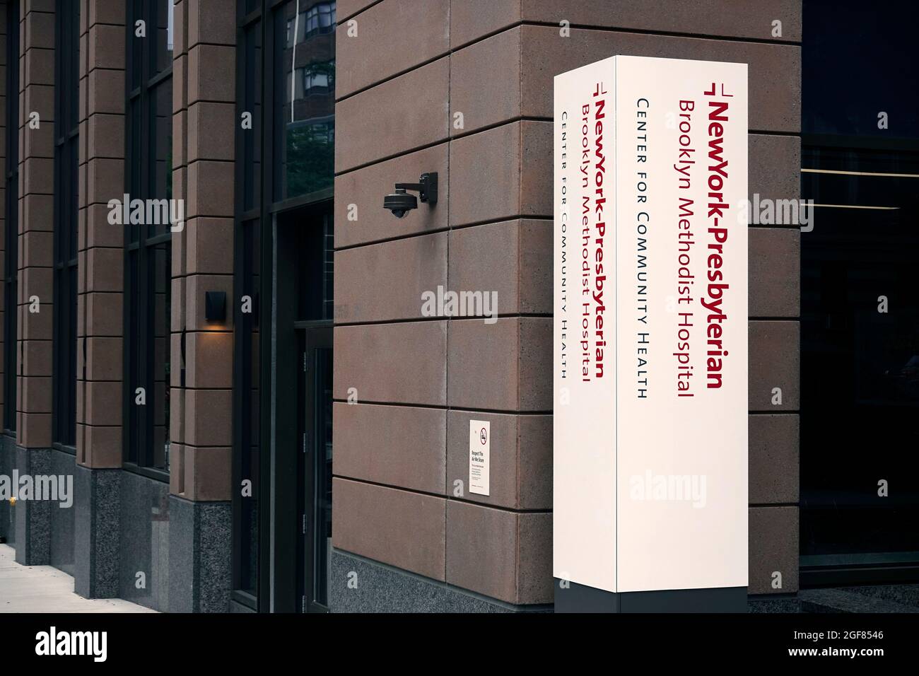 New York Presbyterian Brooklyn Methodist hospital Park Slope NYC Stock