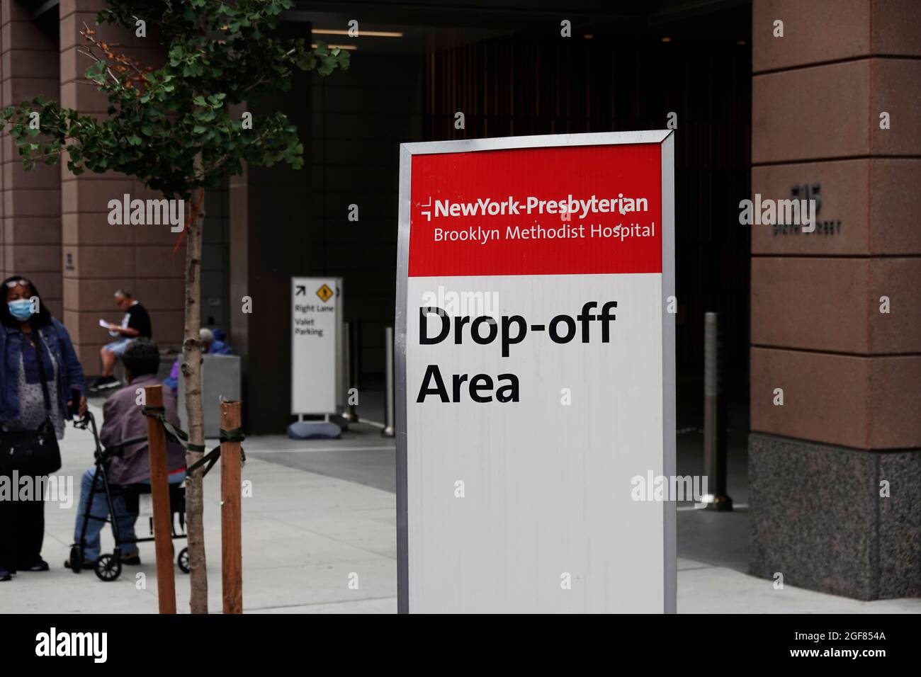 New York Presbyterian Brooklyn Methodist hospital Park Slope NYC Stock