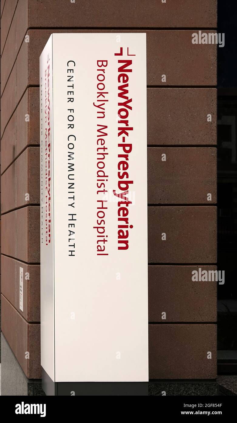 New York Presbyterian Brooklyn Methodist hospital Park Slope NYC Stock
