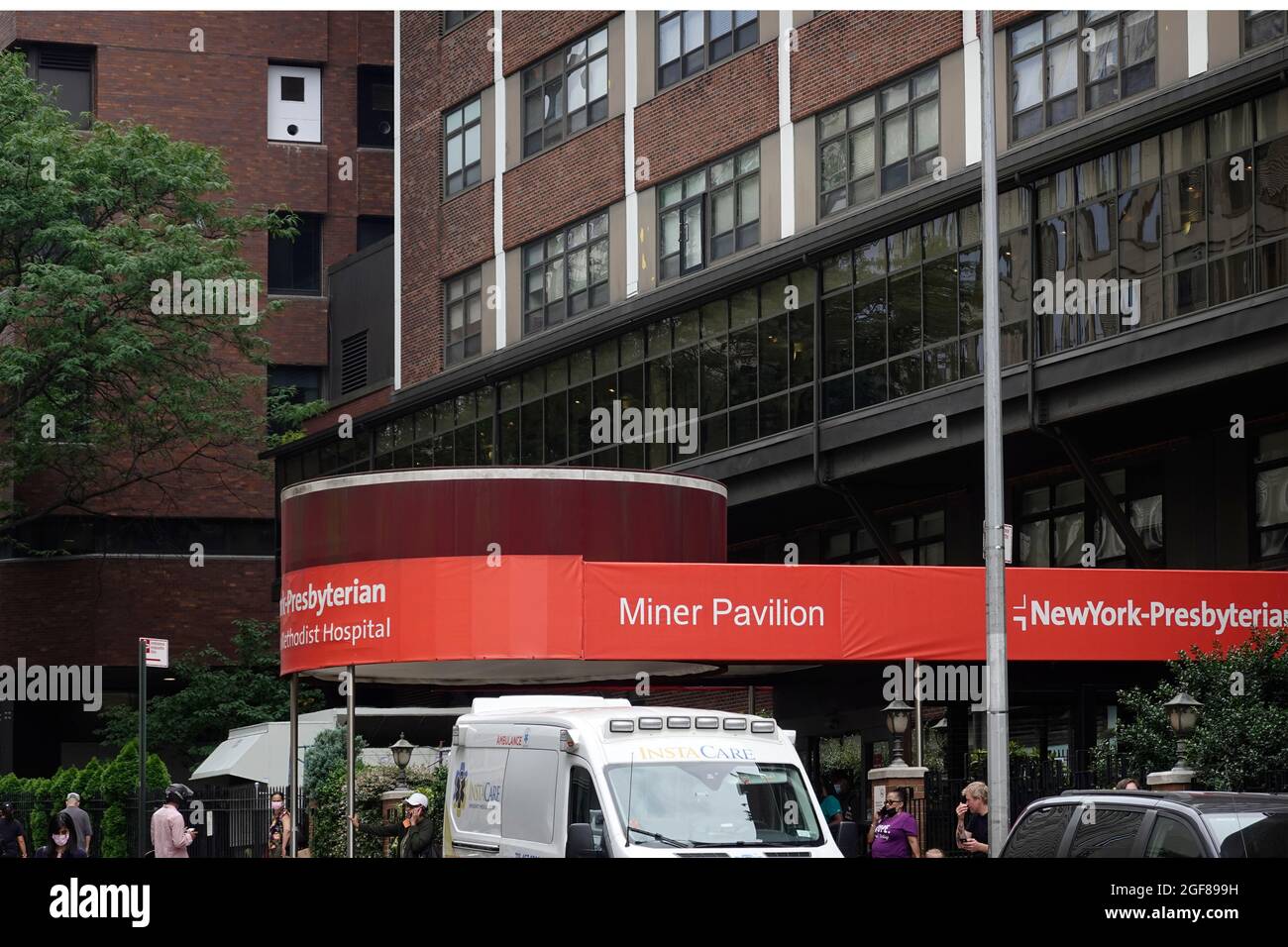 New York Presbyterian Brooklyn Methodist Hospital Park Slope NYC Stock