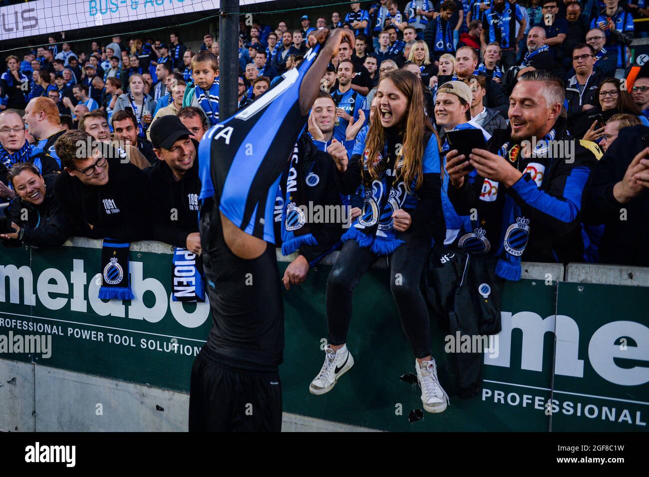 Brugge fans hi-res stock photography and images - Alamy