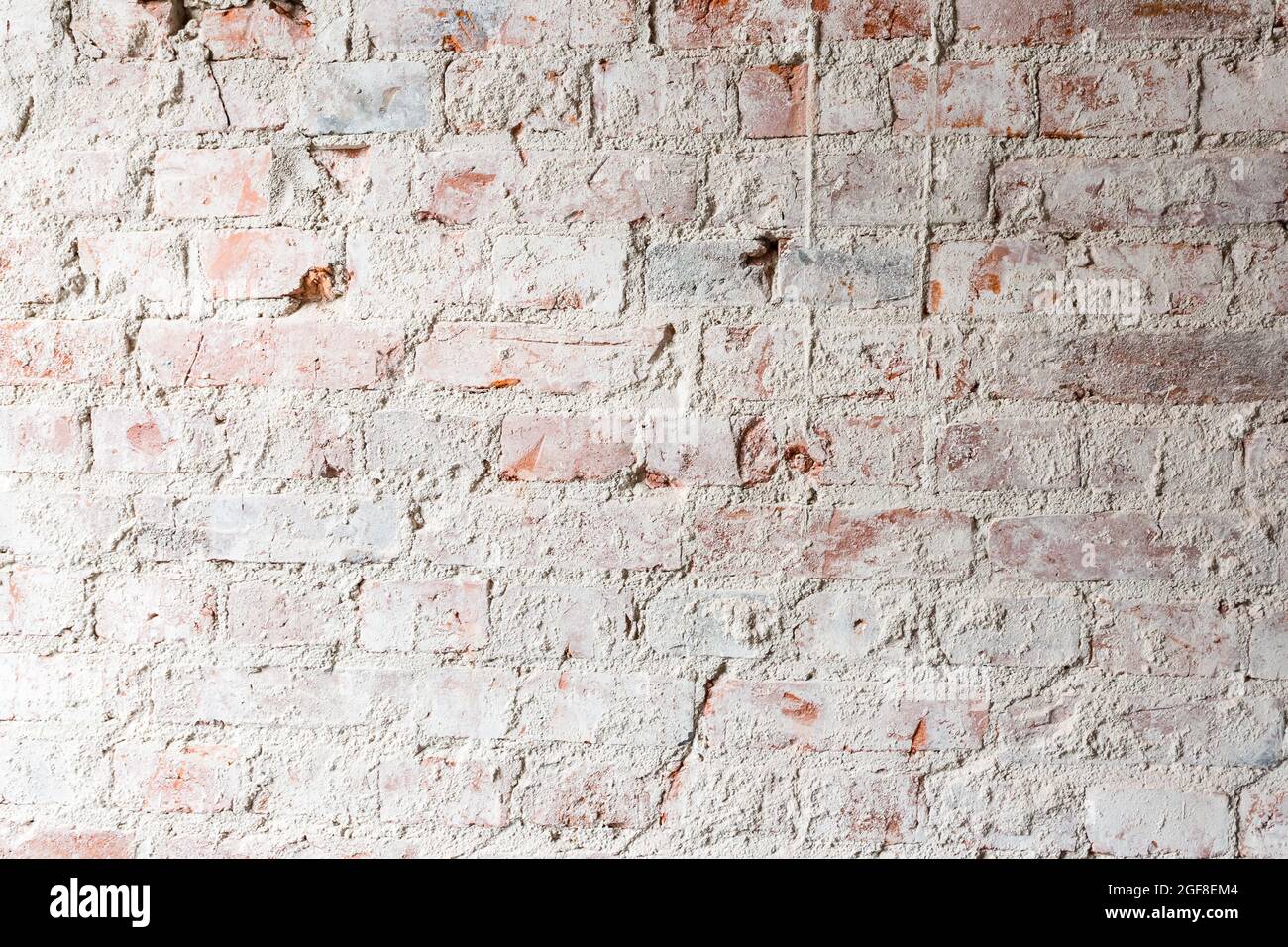 Rough old orange brick wall texture background Stock Photo - Alamy
