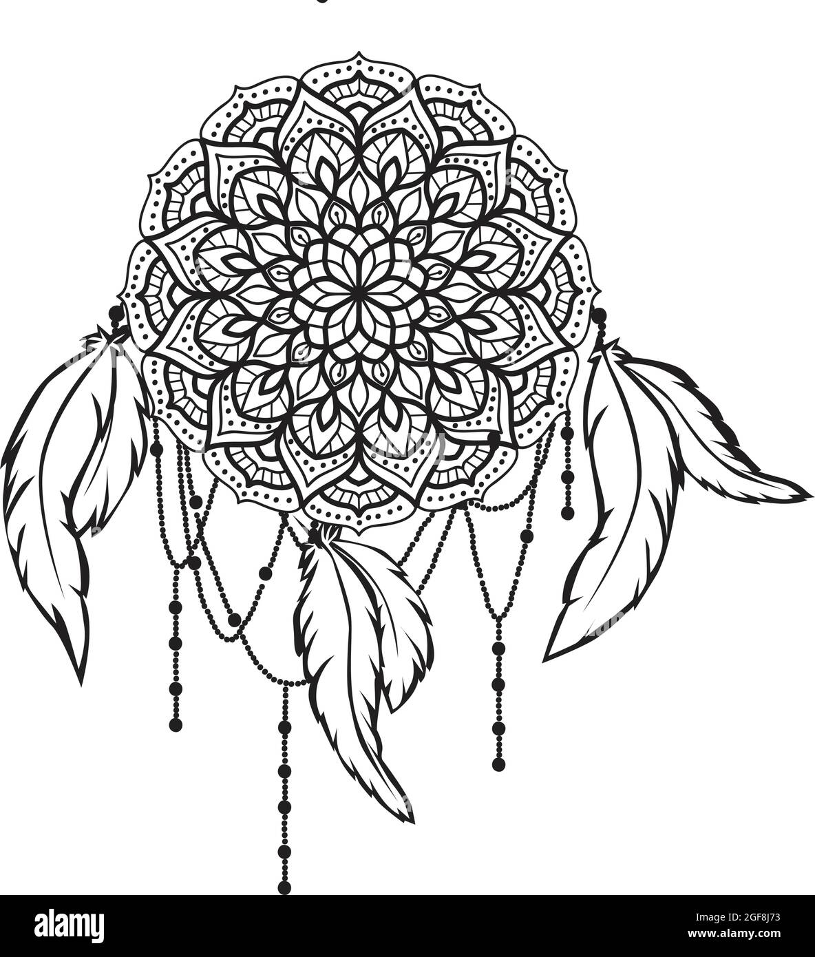 Drawing Creatively Dream Catcher  Colorful Dream Catcher Drawings HD Png  Download  vhv