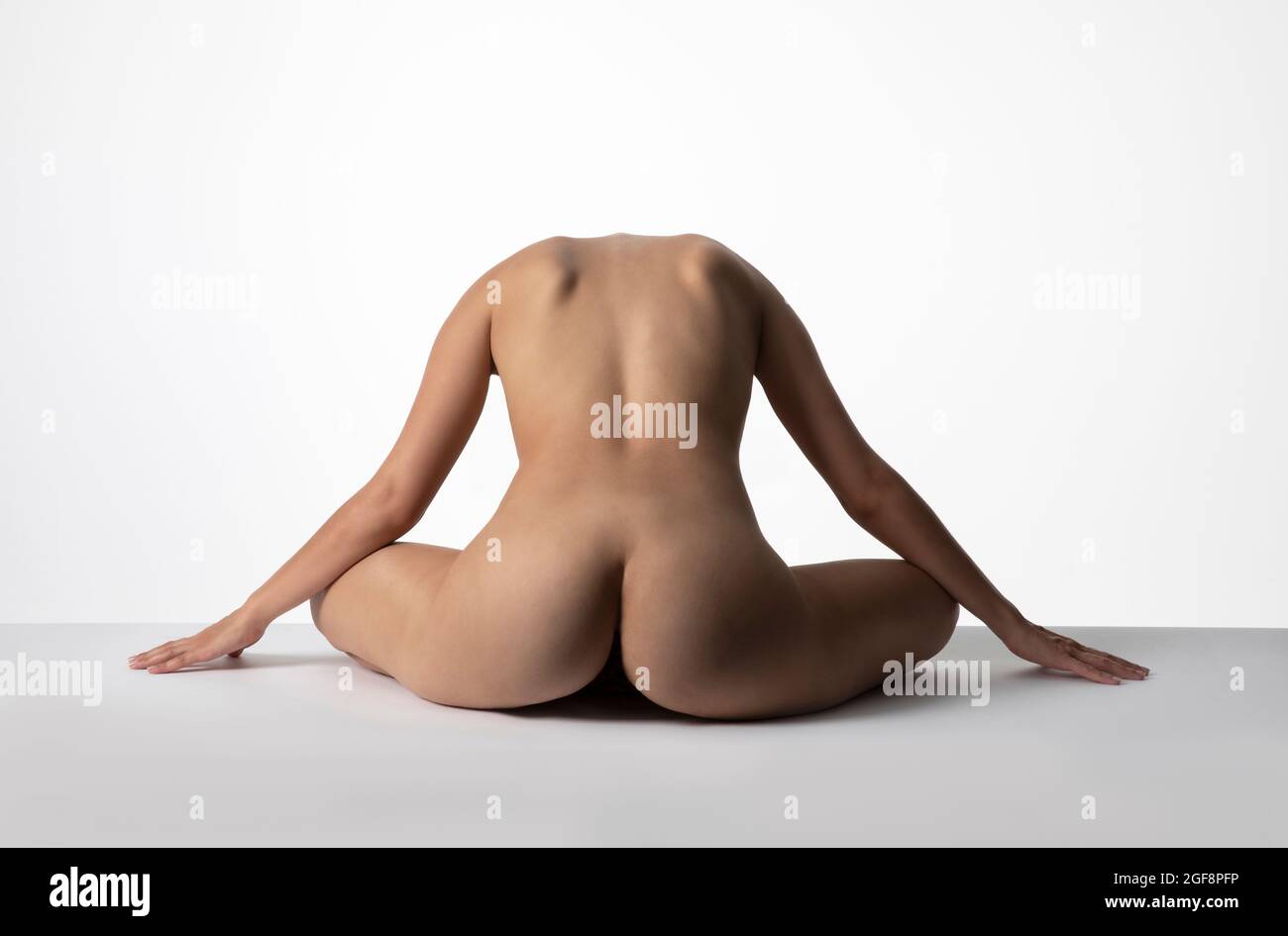 Nude female figure Stock Photo