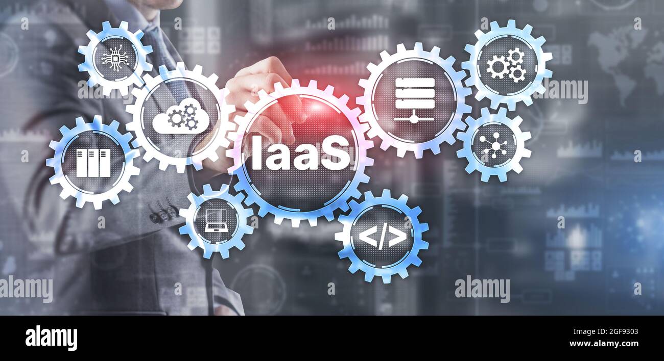 IaaS Infrastructure as a Service. Blue Online Gear and