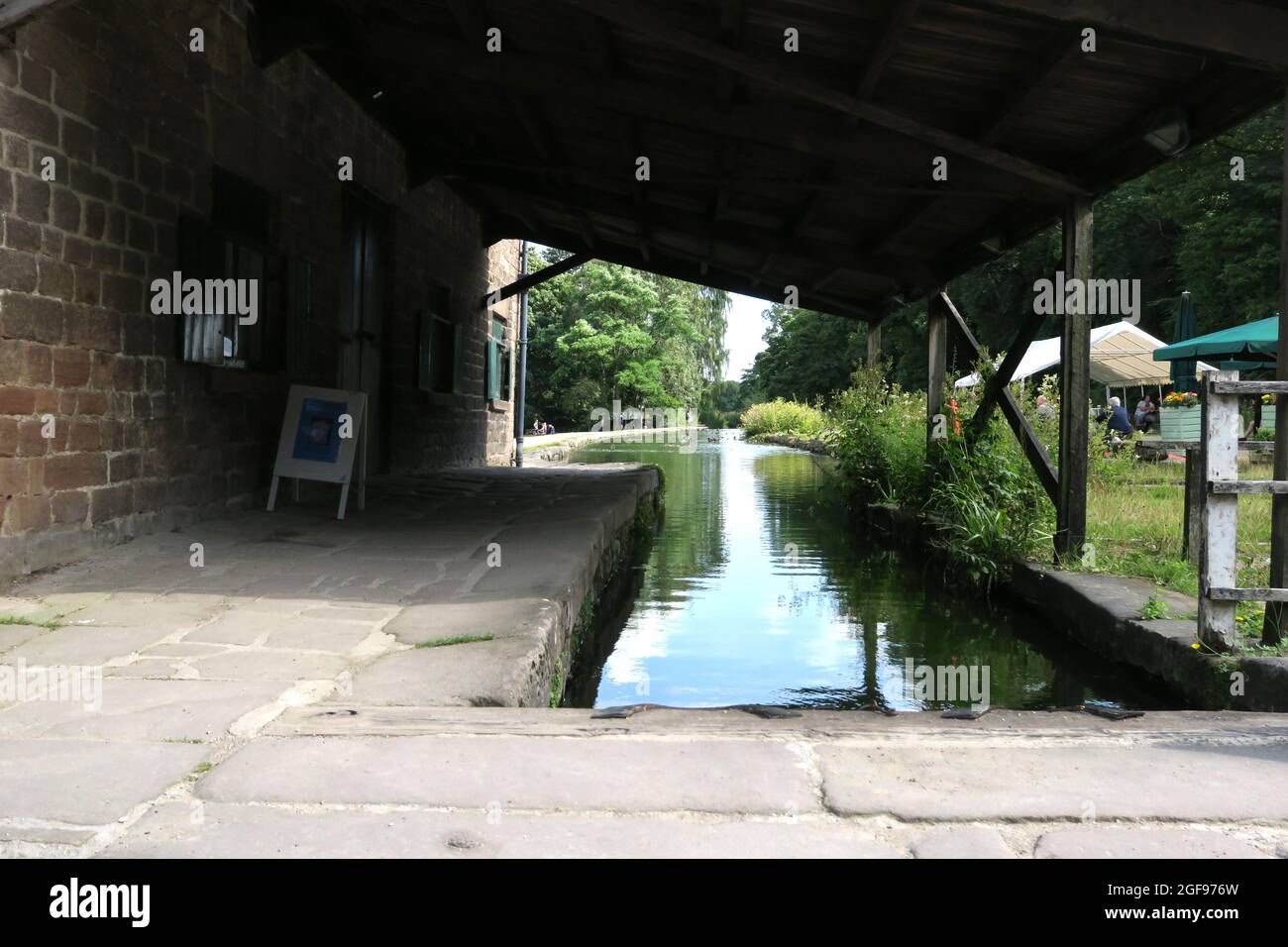 Cromford Canal Derbyshire UK Stock Photo