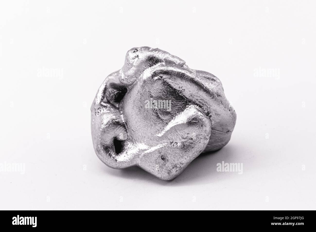 Nickel is a chemical element, resulting from the combination of arsenic, antimony or sulfur. Stock Photo