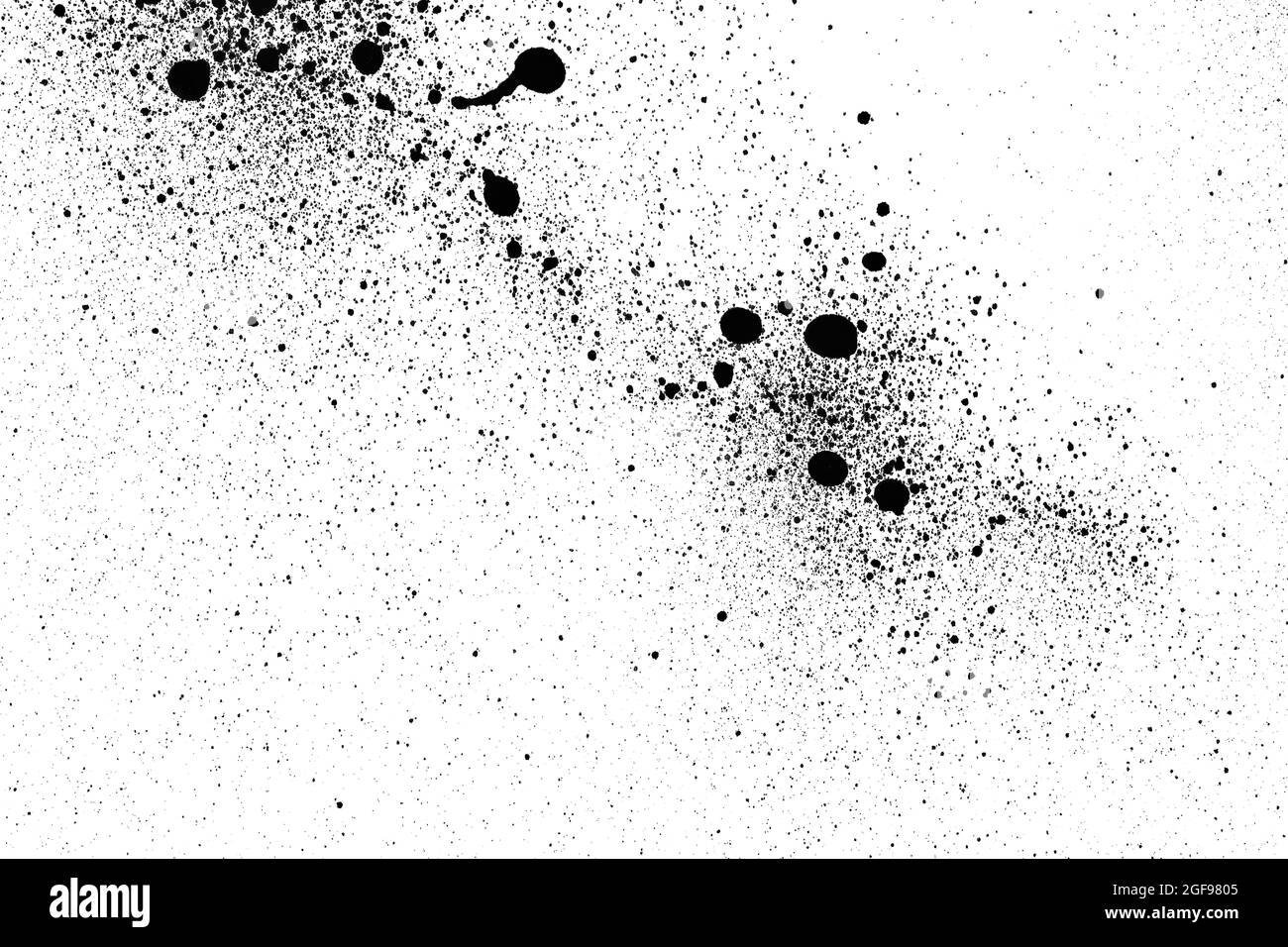 Ink Splash Pattern, Black Watercolor Splatter Background Stock Photo - Alamy