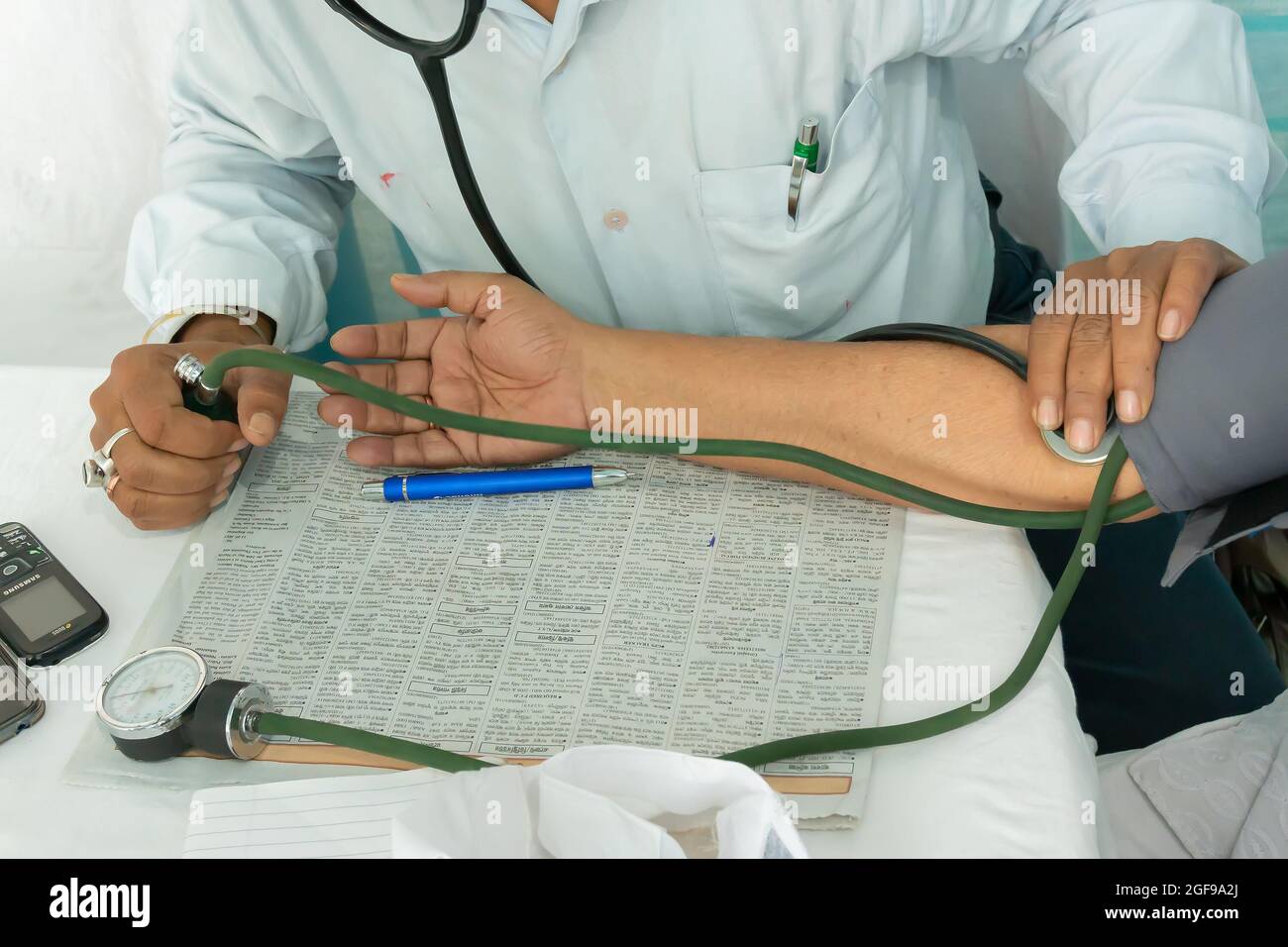 Kolkata, West Bengal, India 25th February 2018 Indian Doctor