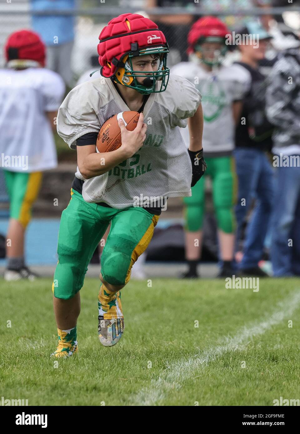 Football Action With Lakeland Vs Post Falls High School In Coeur D Football action with lakeland vs post falls high school in coeur d