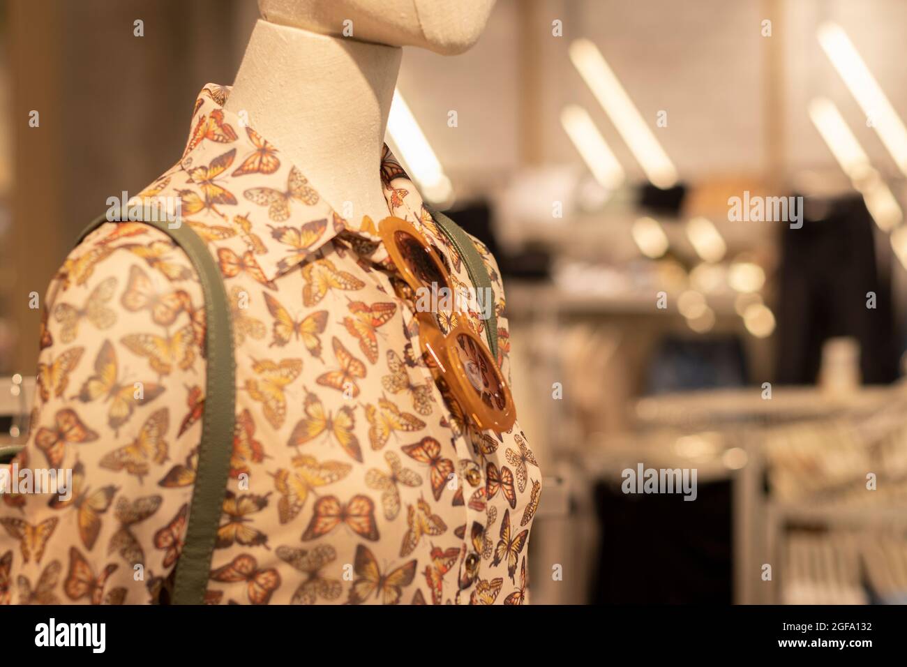 A mannequin with shirt. Fashion concept. Stock Photo