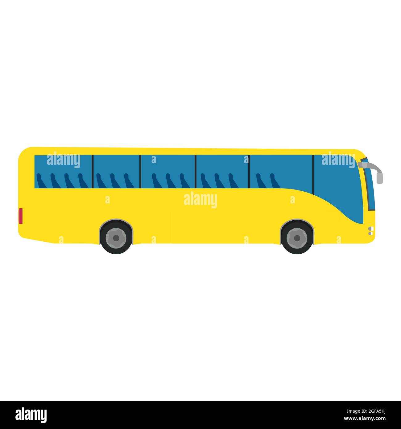 Bus car vector transportation travel vehicle illustration icon ...