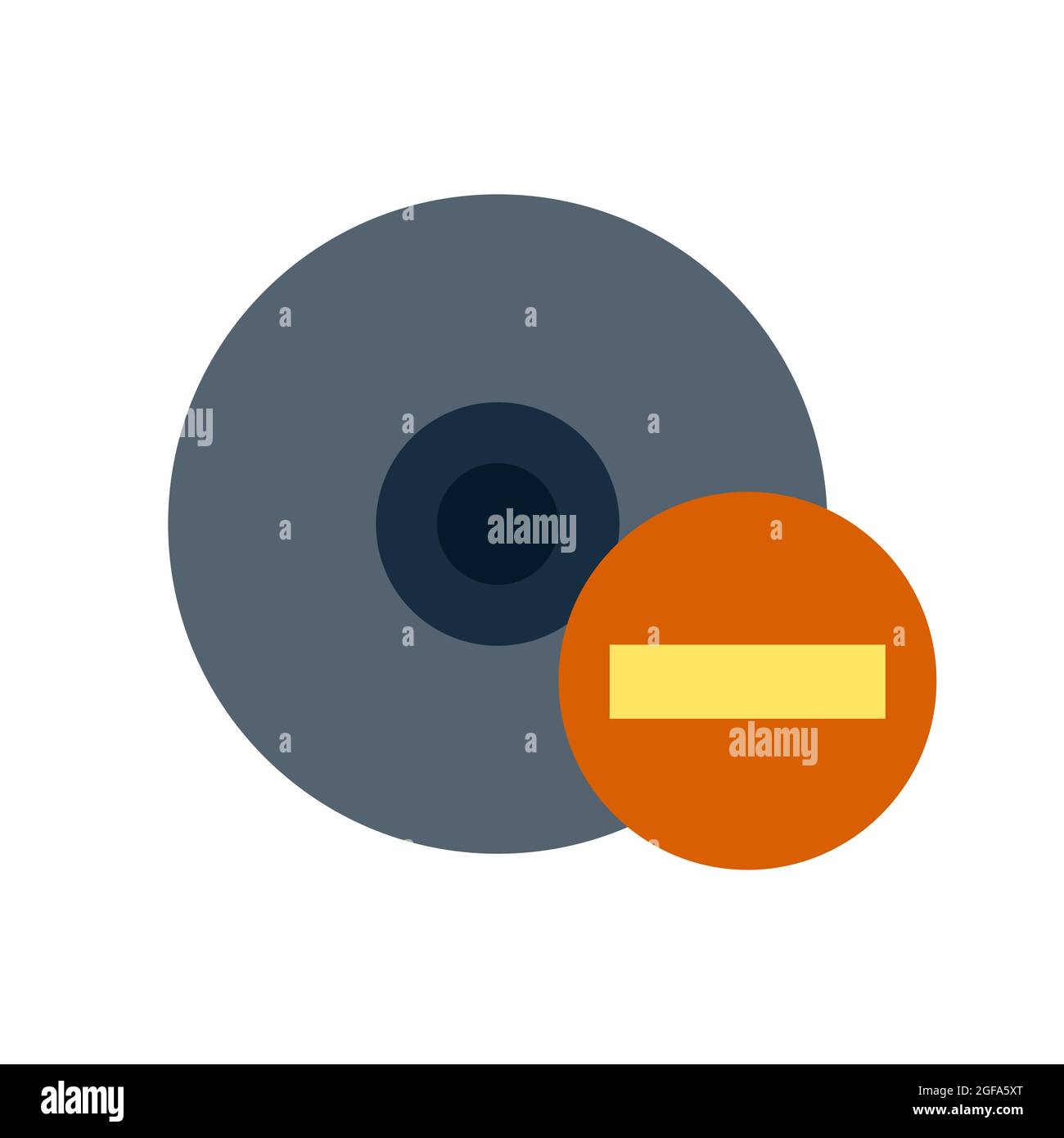 Disc icon dvd vector illustration circle datum information compact cd media. Music equipment