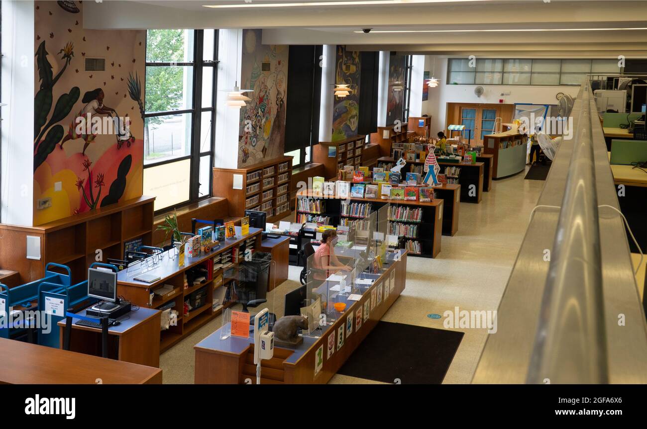 Brooklyn public library grand army plaza branch nyc stock photo alamy