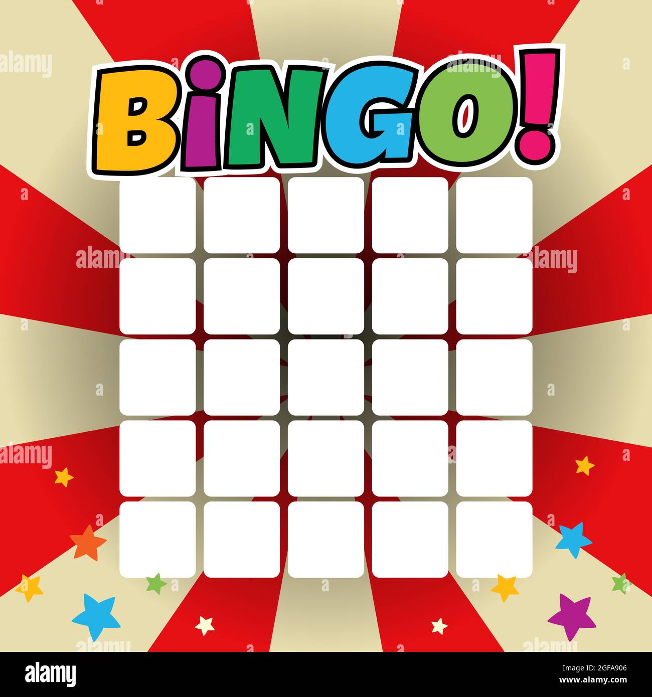 comestible Pensar España Bingo or lotto lottery ticket template. Background for sports gambling  Stock Vector Image & Art - Alamy