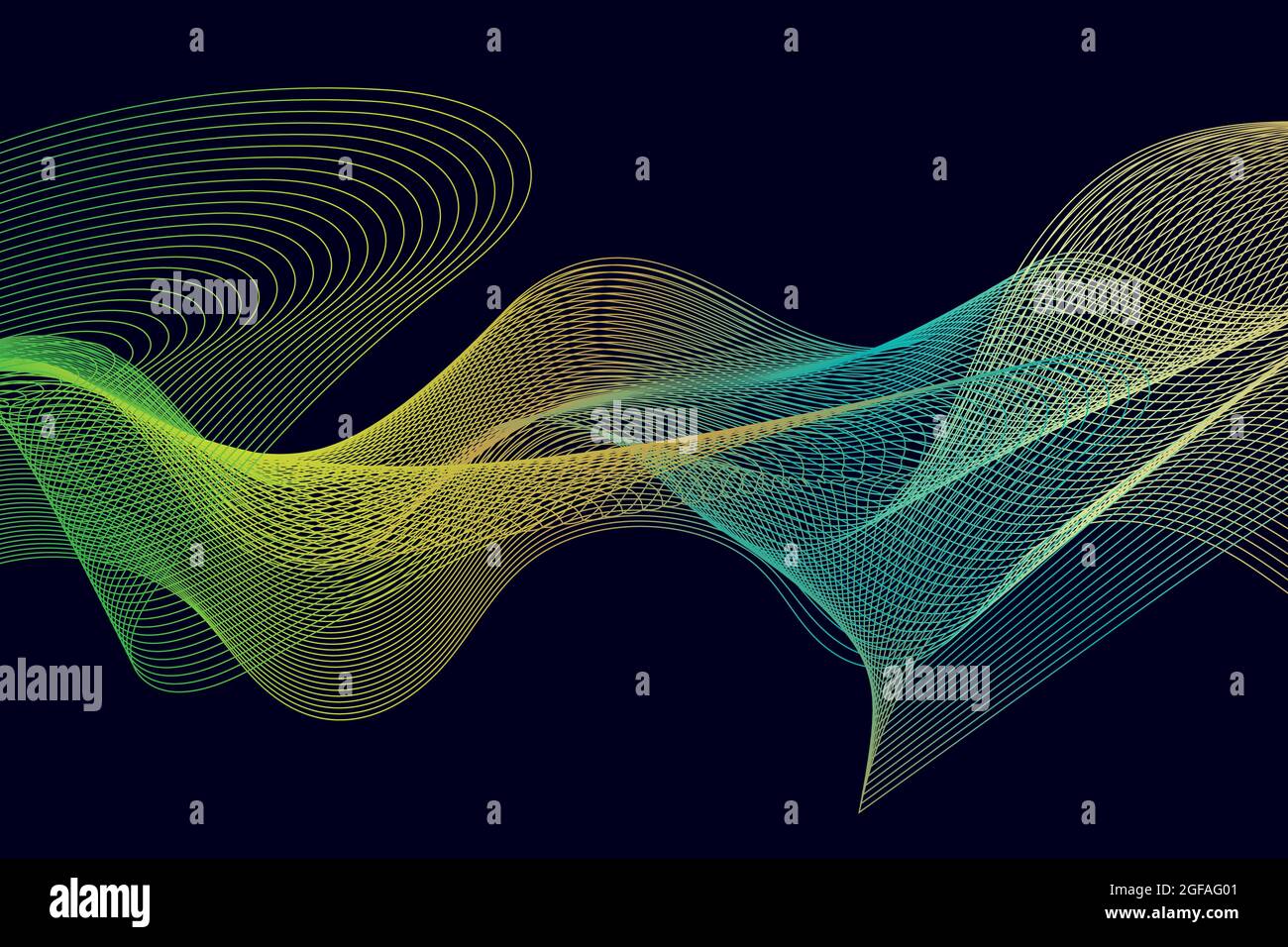 Waves background design hi-res stock photography and images - Alamy