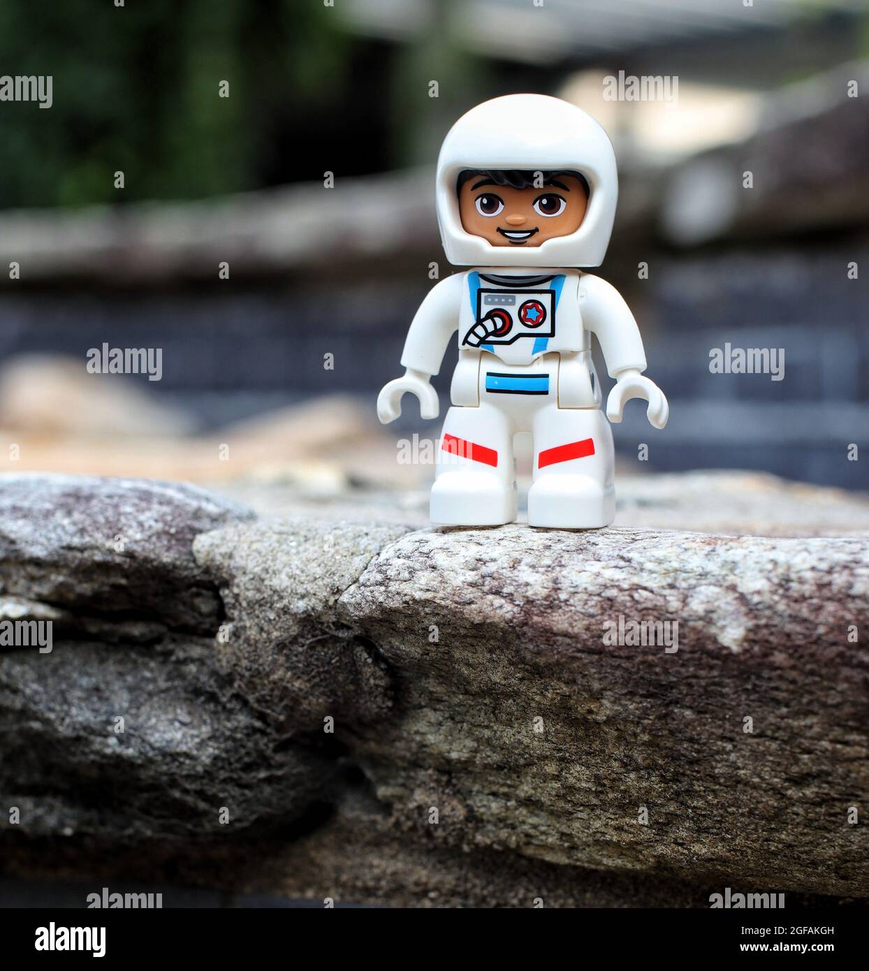 Lego astronaut toy figure hi-res stock photography and images - Alamy