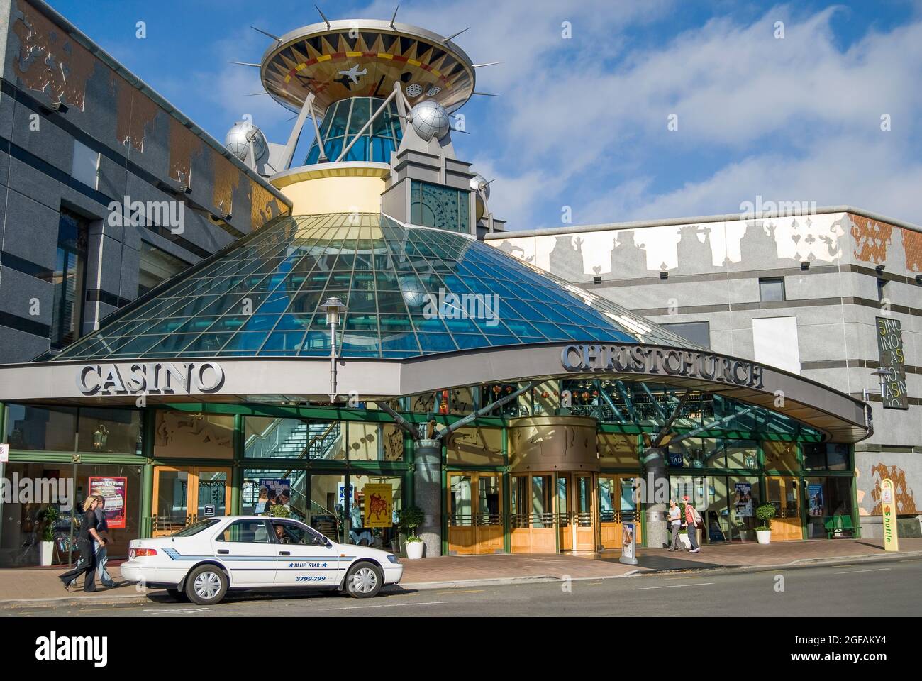 Christchurch Casino, Victoria Street, Christchurch, Canterbury, New Zealand Stock Photo