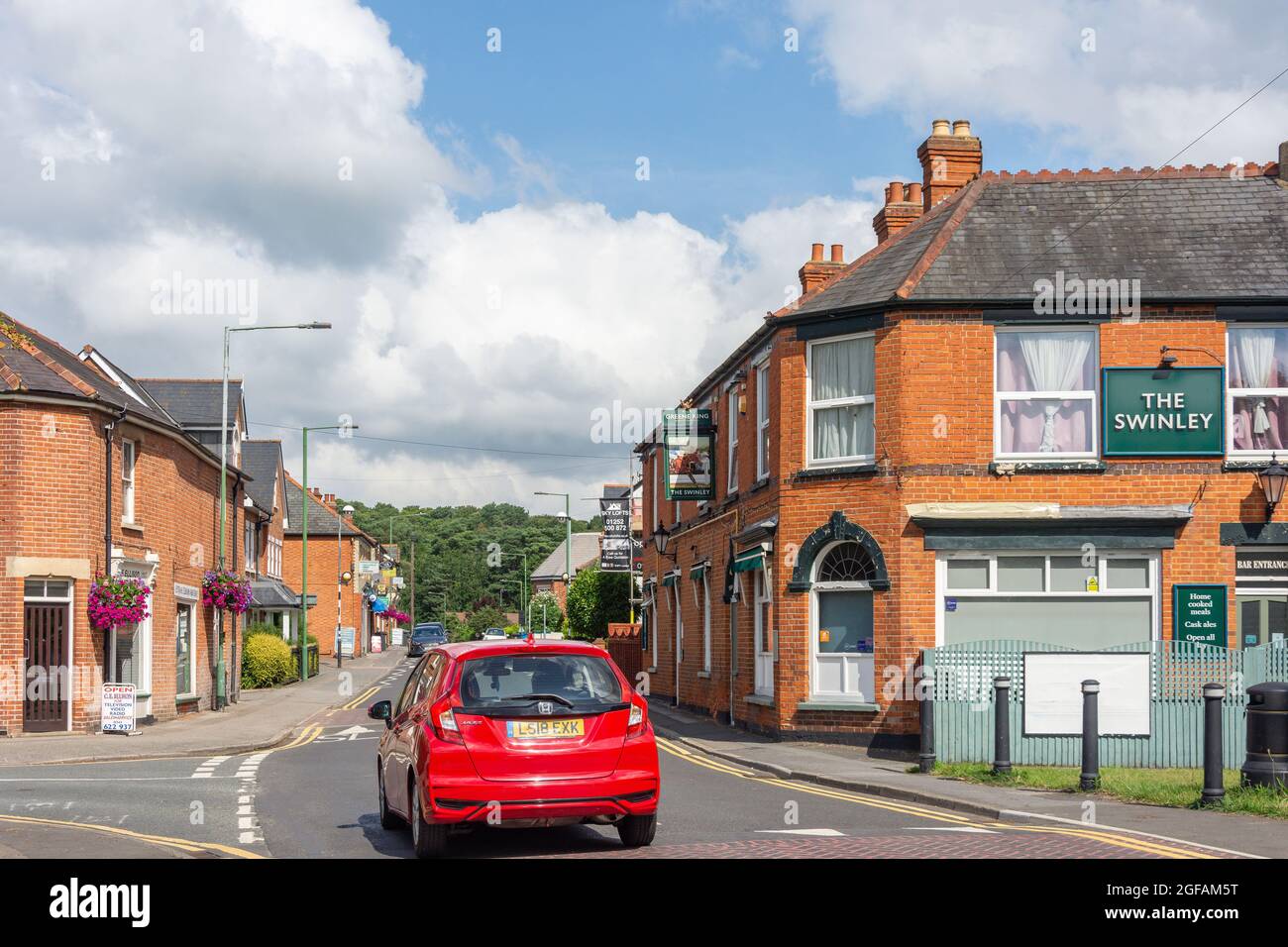 Brockenhurst Road, South Ascot, Berkshire, England, United Kingdom Stock Photo