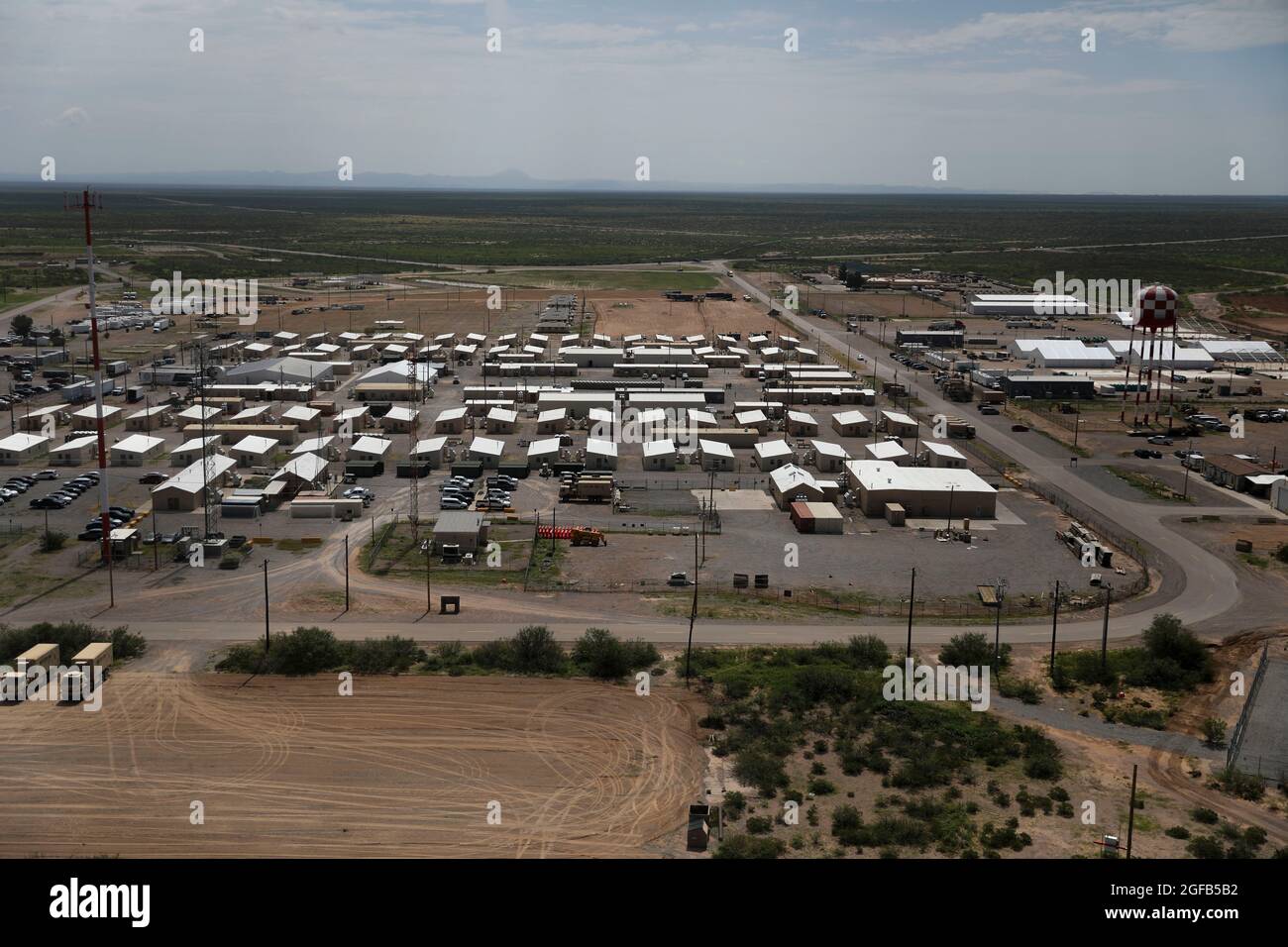 Area photo of the progression of Dona Ana Housing Area near Fort Bliss