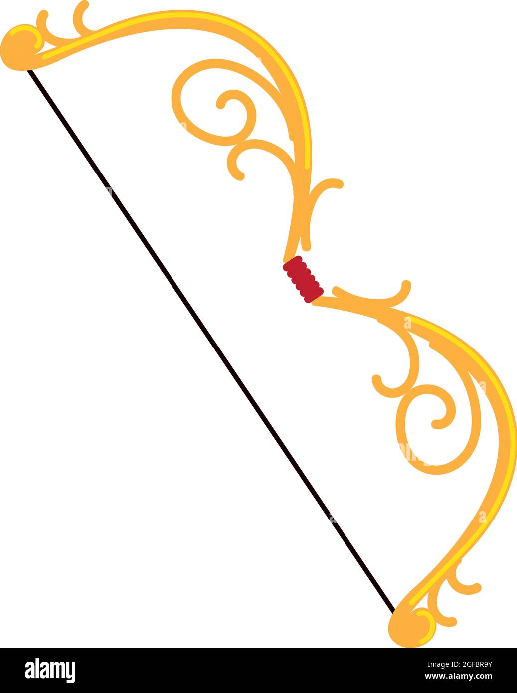 golden bow antique Stock Vector Image & Art - Alamy