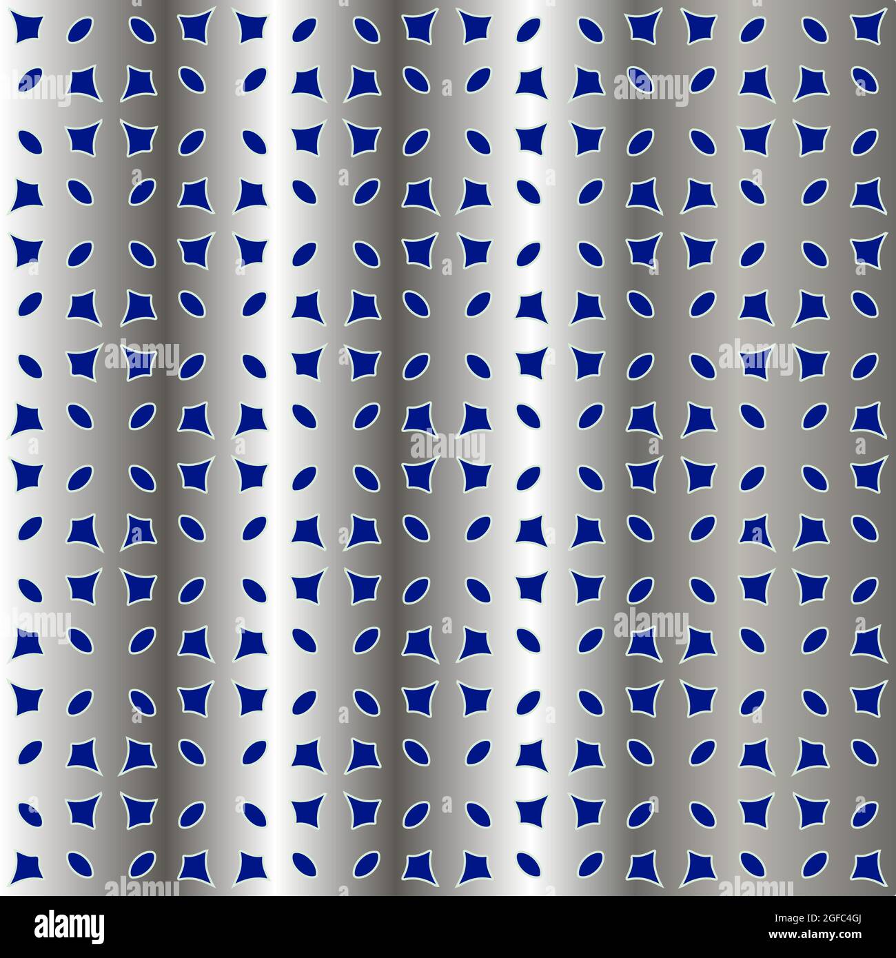 metal pattern on a blue background. pattern for fabric, wallpaper ...