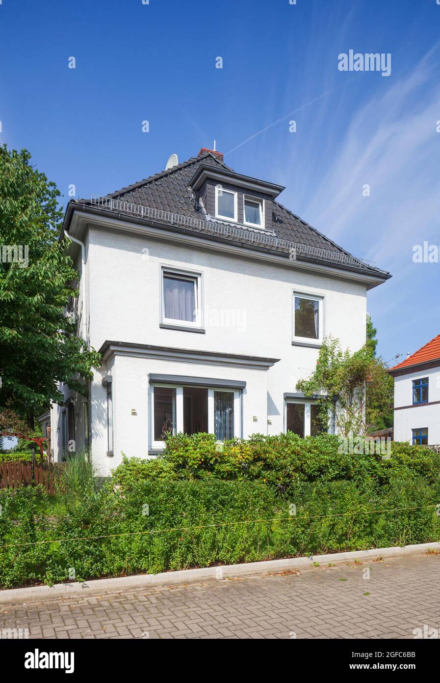 Residential house, Vegesack, Bremen, Germany, Europe Stock Photo