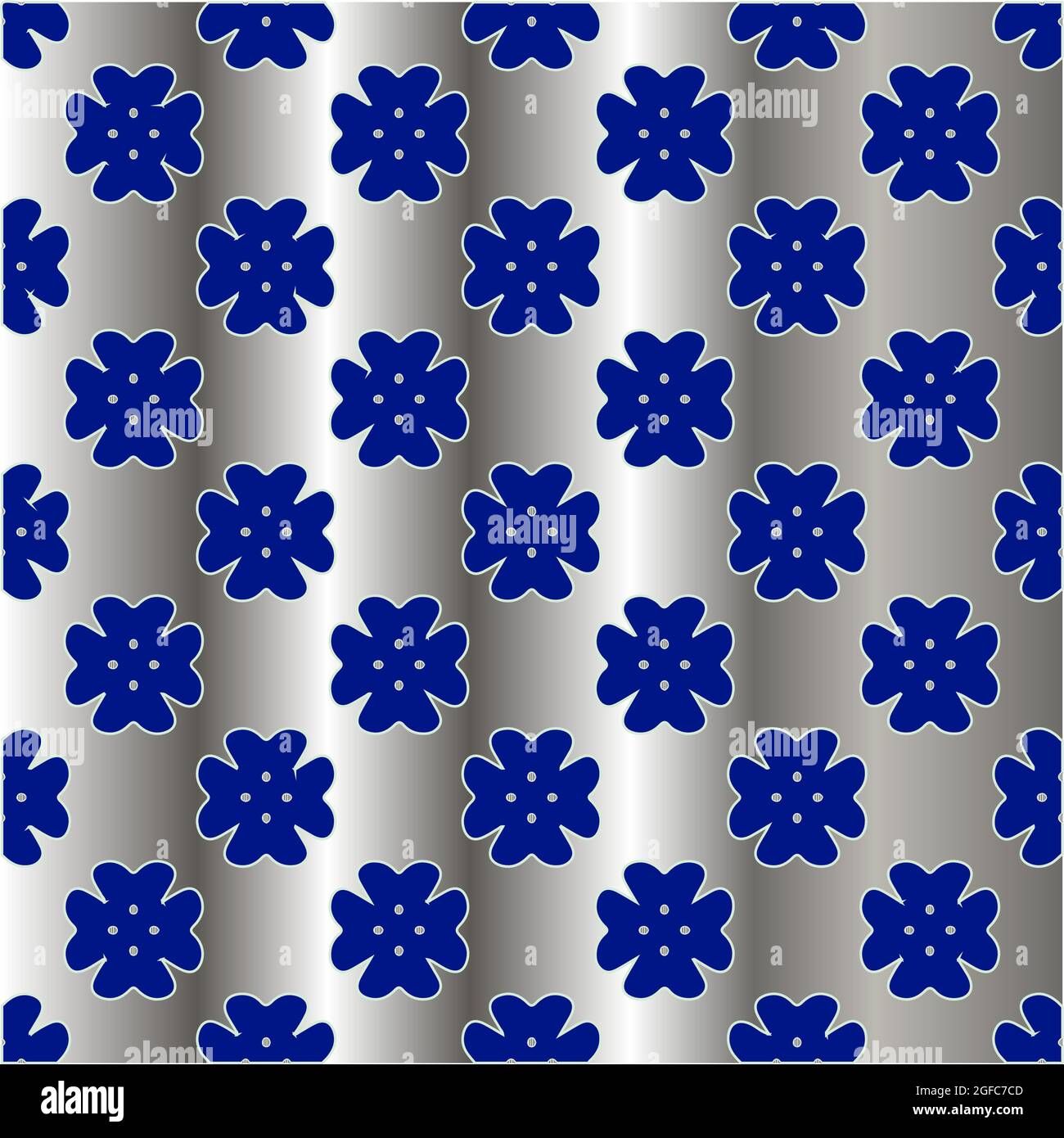 metal pattern on a blue background. pattern for fabric, wallpaper ...